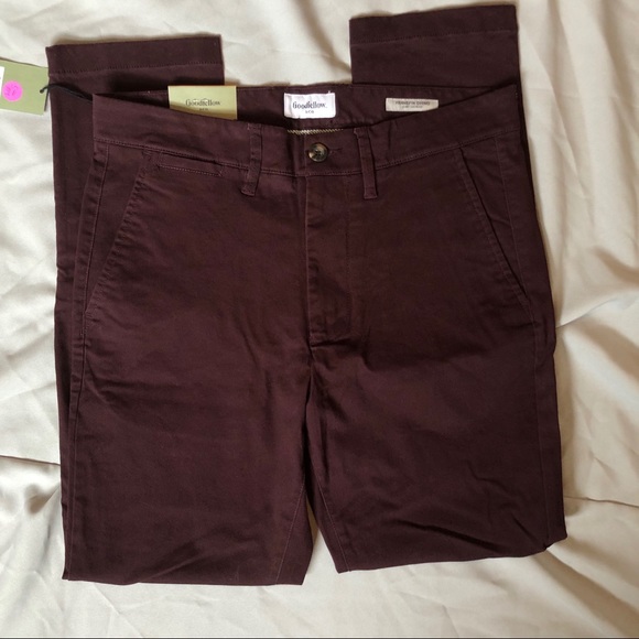 NWT Goodfellow Men’s Skinny Chino Pants - Picture 4 of 7